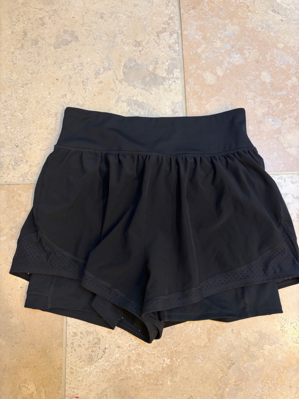 SPANX Black Womenβs Athletic Shorts